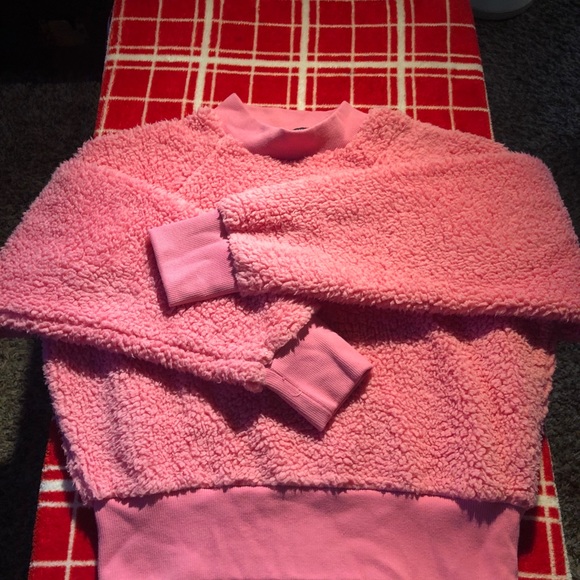 Faux Sherpa Sweatshirt - Picture 2 of 3